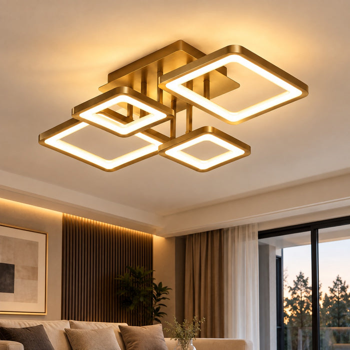 Plafonnier LED Design Moderne