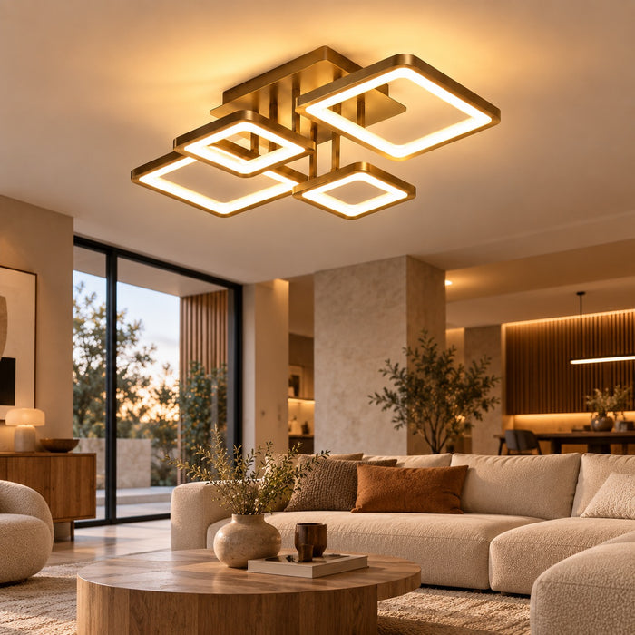 Plafonnier LED Design Moderne