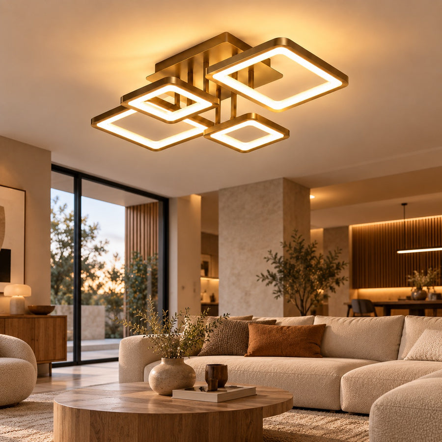Plafonnier LED Design Moderne