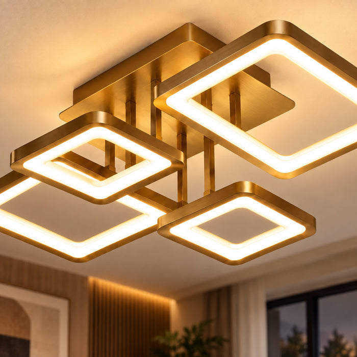 Plafonnier LED Design Moderne