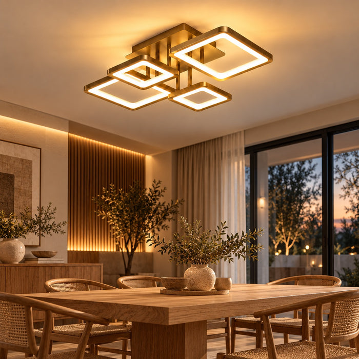 Plafonnier LED Design Moderne