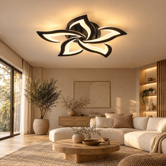 Plafonnier LED Design Floral