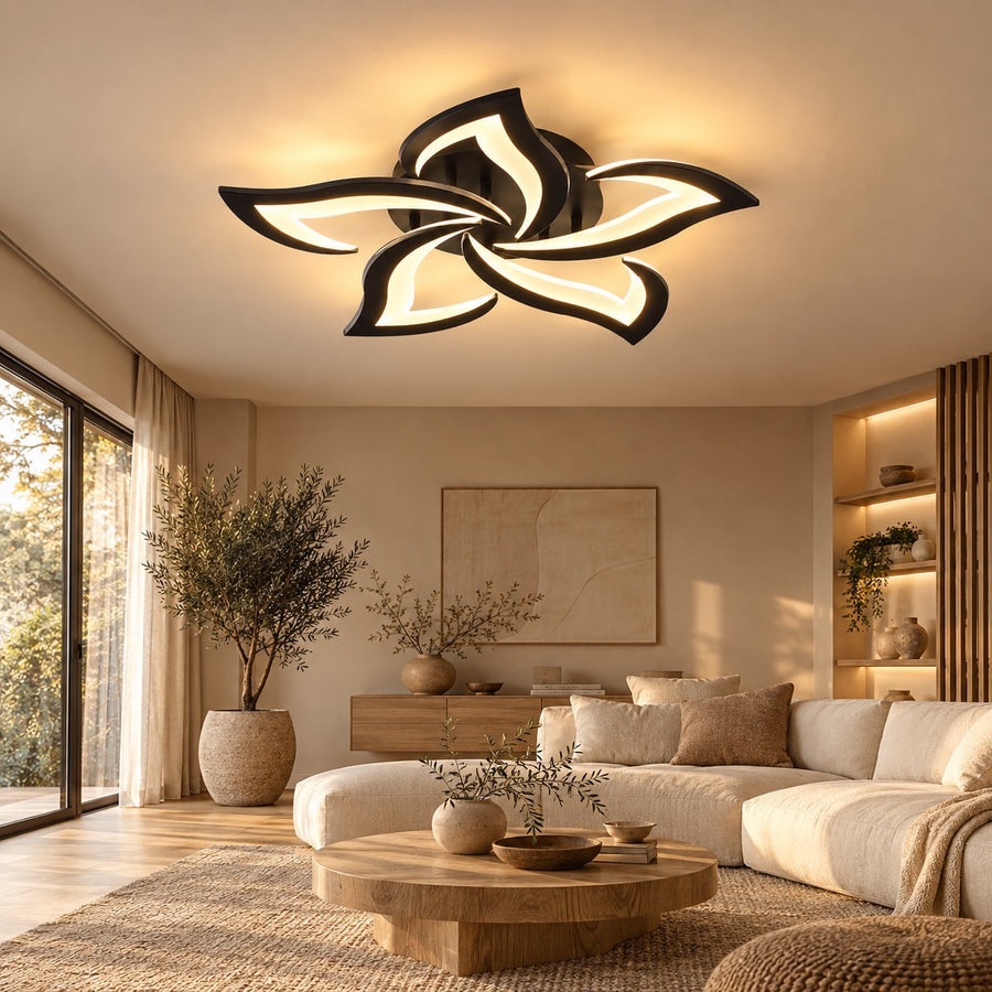 Plafonnier LED Design Floral