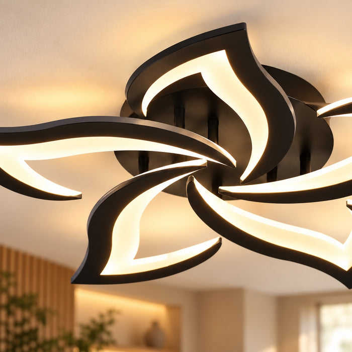 Plafonnier LED Design Floral