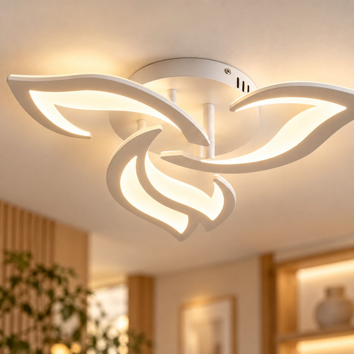 Plafonnier LED Design 3 Pétales