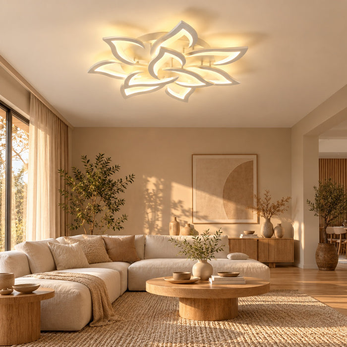 Plafonnier LED Design Lotus