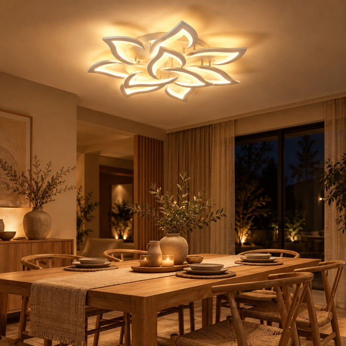 Plafonnier LED Design Lotus